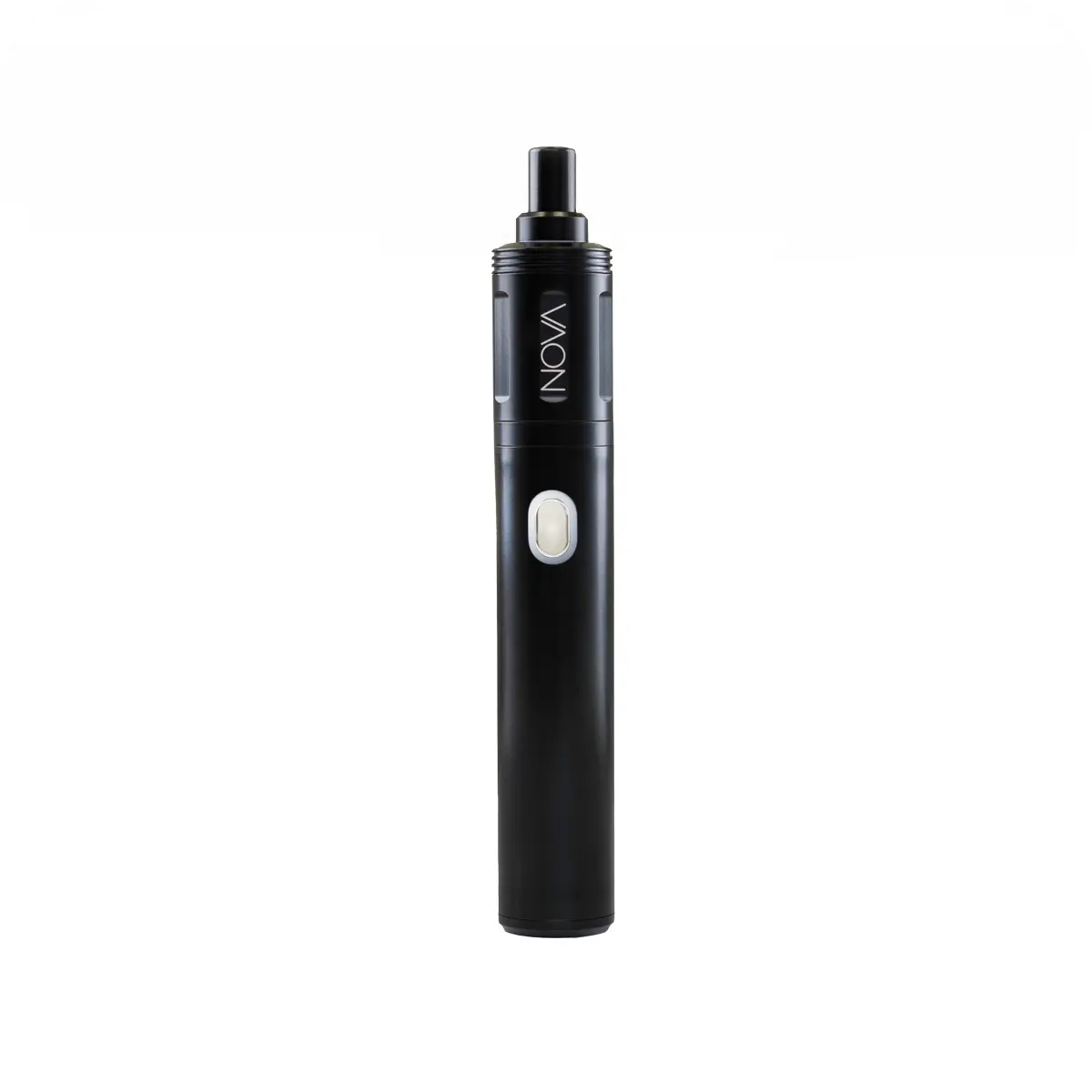 Cipher NOVA electronic smoking pipe with built-in lighter and interchangeable smoking pod system in Carbon Black color