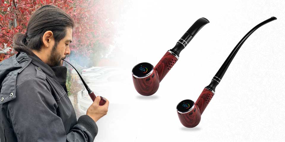 Cipher Nautilus V3 Dry Herb Vaporizer | Black Wood - Cipher
